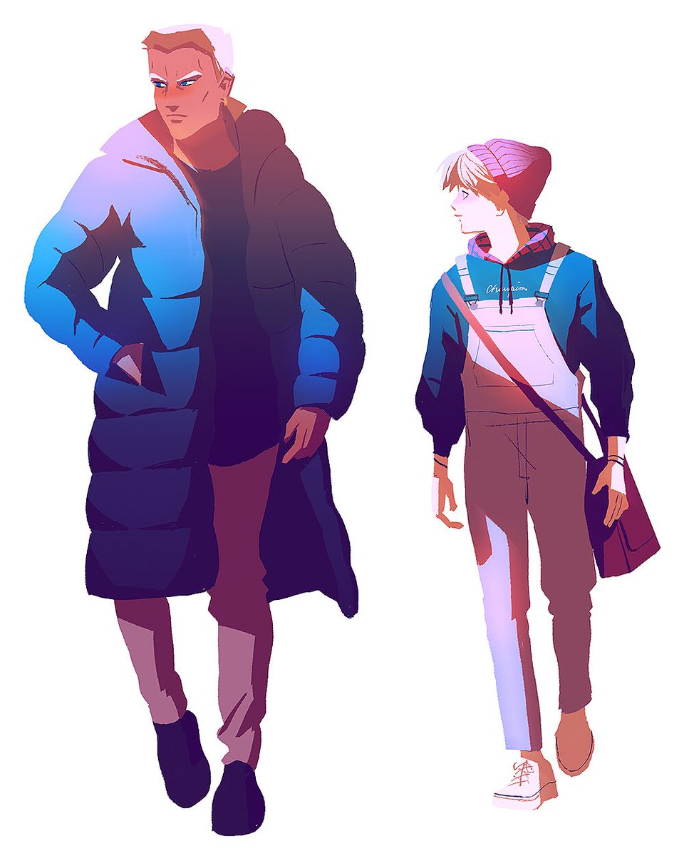 Chuwenjie's tweet photo. Part 2 of FE3H in modern street wear: Blue Lions edition! #FireEmblem #fe3h https://t.co/8VObvFhpgJ