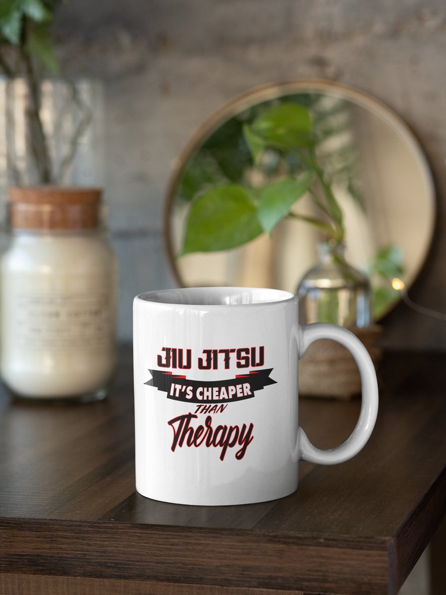 Pr4manceplus's tweet photo. Excited to share the latest addition to my #etsy shop: Jiu Jitsu Therapy Is Cheaper https://t.co/GZDw9TSesa #coffee #mug #ceramic #bjj #therapy #pr4manceplus https://t.co/biDAhpjZcS