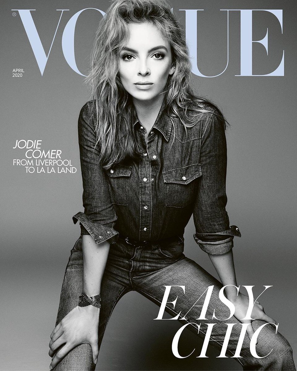 Jodie Comer for Vogue UK - April 2020 #JodieComer
