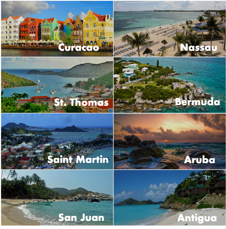 flygetlost's tweet photo. A few of our Caribbean destinations available from NYC this weekend for under $200 roundtrip! Search and book at https://t.co/H6nTSmqFQj to escape the cold and rain.

#cheapflights #lastminute #caribbean #nyc https://t.co/4buxOt16D8