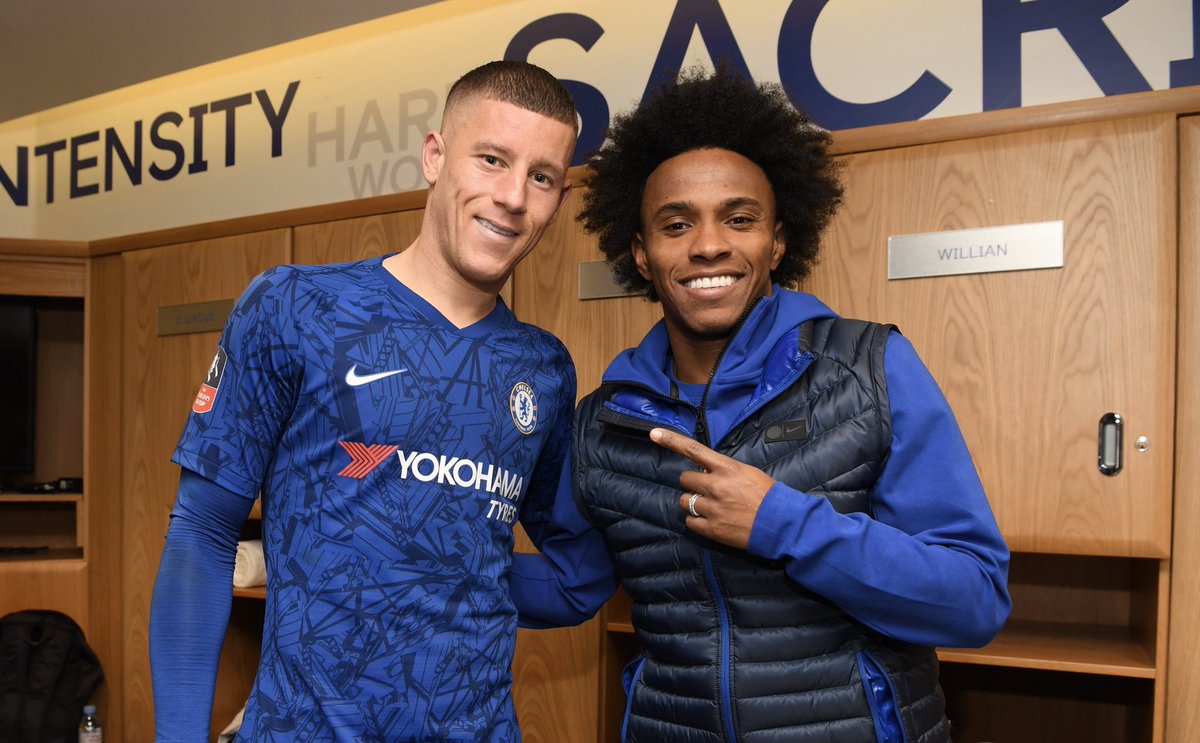 ChelseaFC's tweet photo. ⚽️ @RBarkley8 x @willianborges88 ⚽️

#CHELIV https://t.co/zhw5YVQw8x