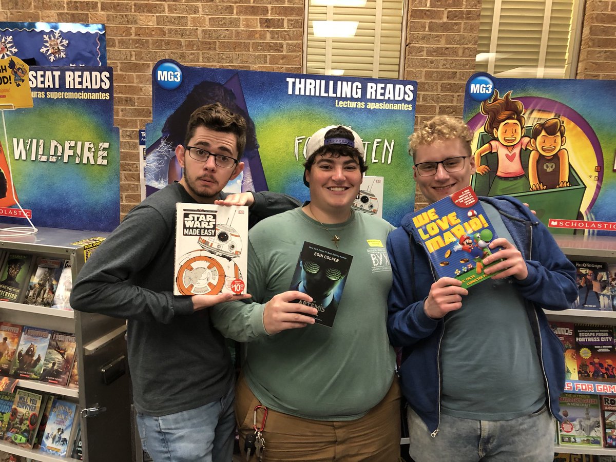 Thanks for ⁦<a href="/NorthTexasBYX/">UNT Beta Upsilon Chi</a>⁩ for coming to help with Book Fair and to read to First grade and Kindergarten ⁦<a href="/GinningsElem/">Ginnings Elementary</a>⁩. We appreciate your gift of time! ⁦<a href="/dentonisd/">Denton ISD</a>⁩ ⁦<a href="/cornqander/">Cornelius Q. Anderson</a>⁩ ⁦<a href="/ClaudiaBolivian/">Dr. Claudia Calvo-Montes</a>⁩ ⁦<a href="/unt_cfsl/">UNT Center for Fraternity and Sorority Life</a>⁩