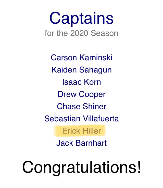 ErickHiller's tweet photo. Excited to be Captain of the throws team https://t.co/o1NH47uY8T