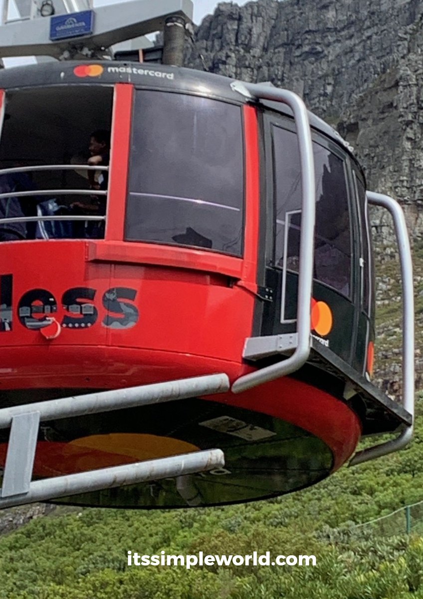 ItsSimpleWorld loved <a href="/CityofCapeTown_/">City of Cape Town</a> A must-do is taking the cable car up to the top of Table Mountain ... it even has a revolving floor!  Check-out more at itssimpleworld.com/cape_town #ItsSimpleWorld #stressfreetravel #CapeTown #lovecapetown