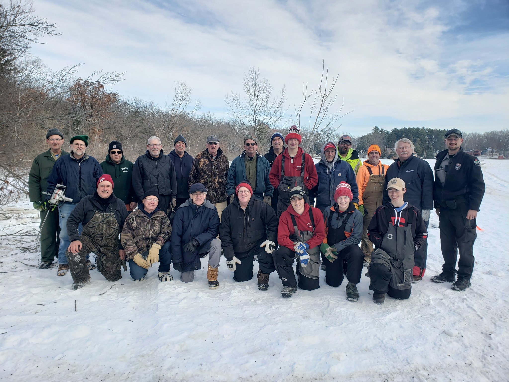 Wisconsin DNR on Twitter "At Clear Lake, near Milton, The Gathering