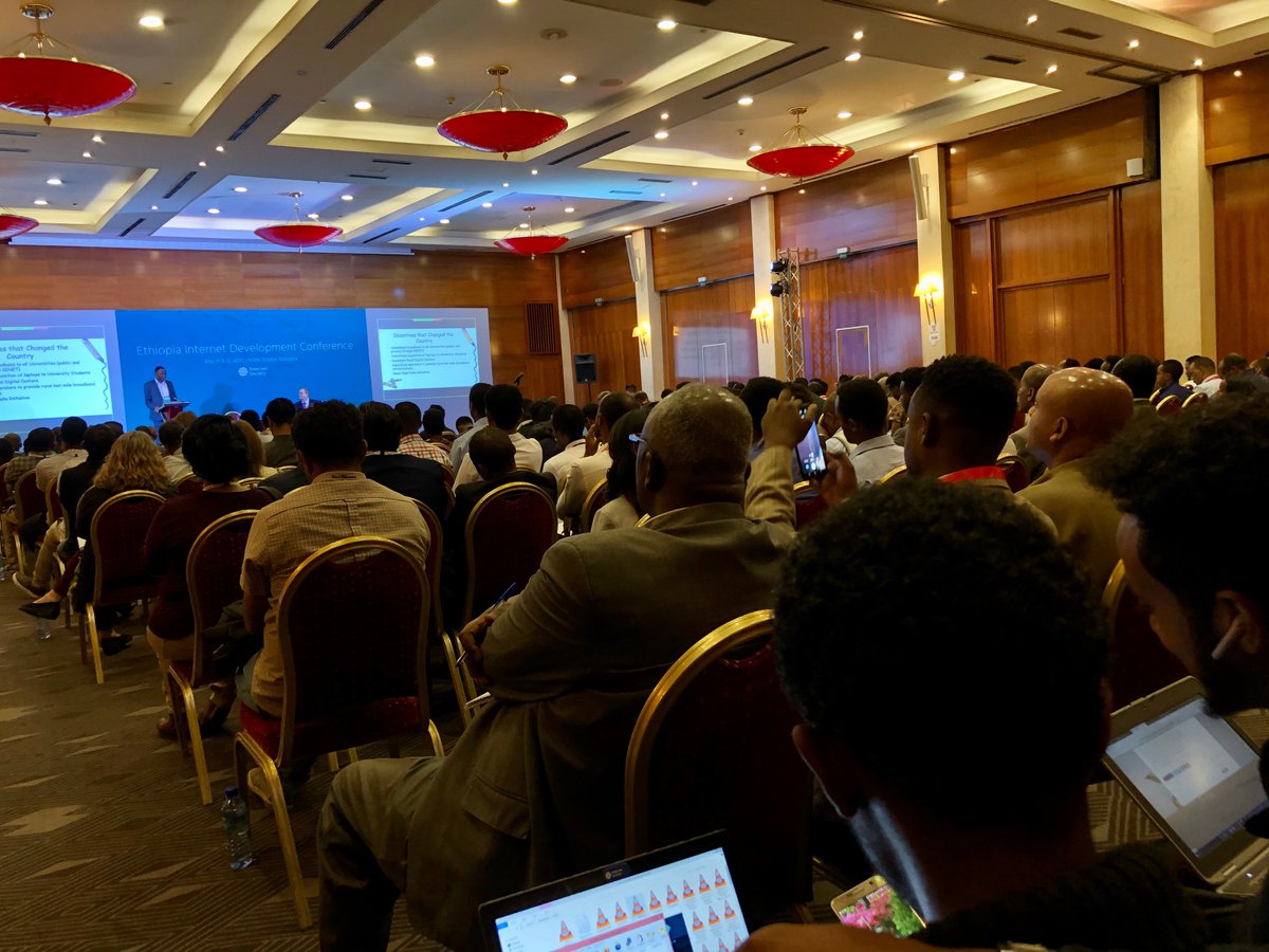 ISOC_Africa's tweet photo. #EIDC: What can #Ethiopia learn from #Kenya? Prof. @bantigito sharing the lessons learned from the development of the Kenya #ICT/#Internet Landscape including the incentives that changed the country...#KENET #OpenData
#InternetEthiopia https://t.co/OtuYydwN88