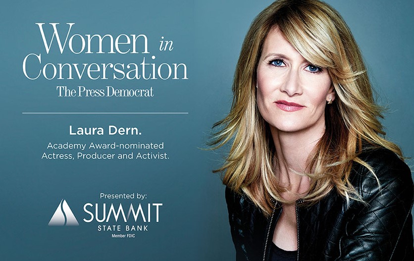 It is almost March 25th, which means it's almost time for us to roll to the Luther Burbank Center for Women in Conversation! <a href="/LauraDern/">Laura Dern</a>, let us know your order and we'll have it waiting! 😉