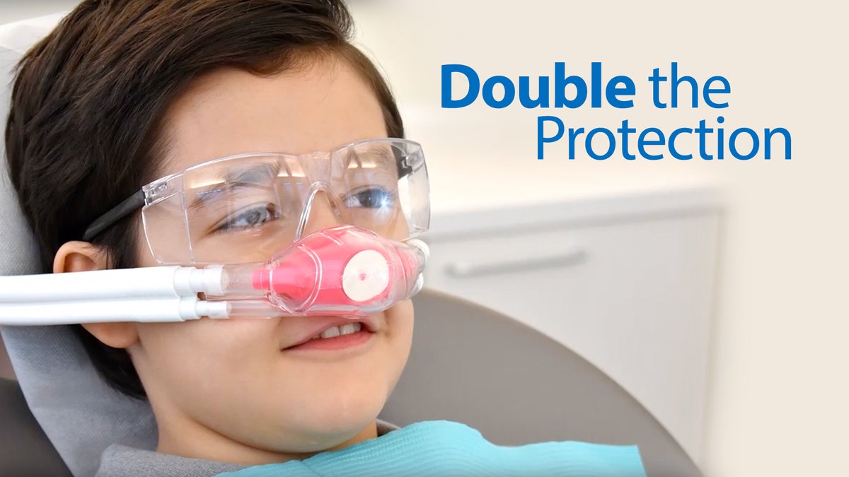 If you're administering nitrous oxide/oxygen sedation regularly, you may want to consider a double mask design like ClearView™ in order to help minimize ambient exposure.