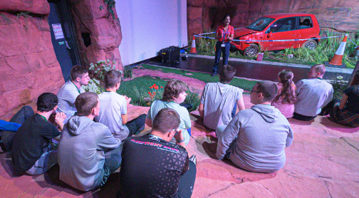 SafetyCentralCH's tweet photo. It's #RoadSafety🚗 and #FireSafety🔥 sessions tonight for 13th Warrington East @CheshireScouts . We hope you enjoy your visit to @SafetyCentralCH 🙏 #learningintheclassroom
Part of a uniformed youth group? Book your visit here ➡ https://t.co/iJKuY9QmZl https://t.co/UWXdQVPSu4