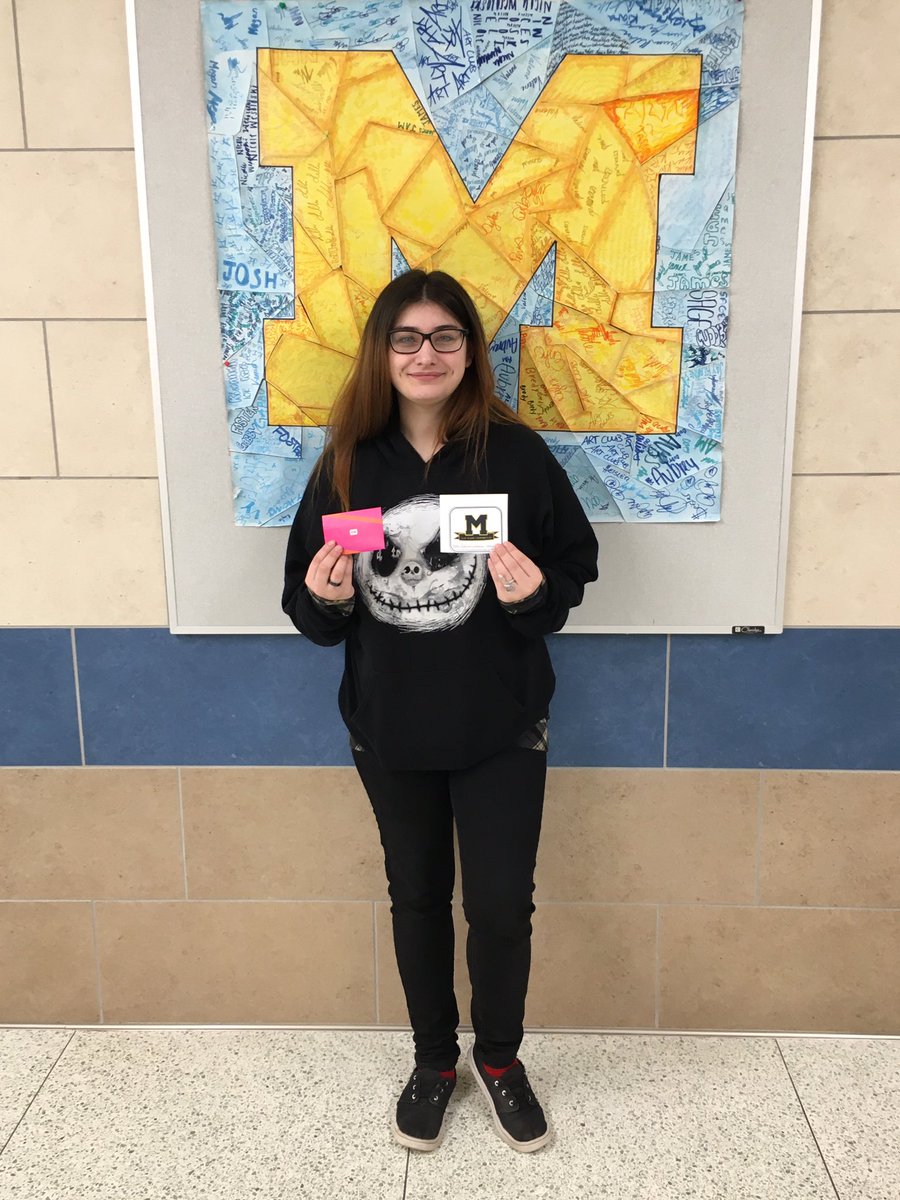Congratulations to Muhlenberg High School M-ticket winner Madison Clewis. Thanks for making a difference! <a href="/muhlsd/">Muhlenberg SD</a> <a href="/MikeMish10/">Mike Mish</a> <a href="/eschaeffer76/">Eric Schaeffer</a> <a href="/owlhoop44/">Lori K Morris</a> #Muhlpride