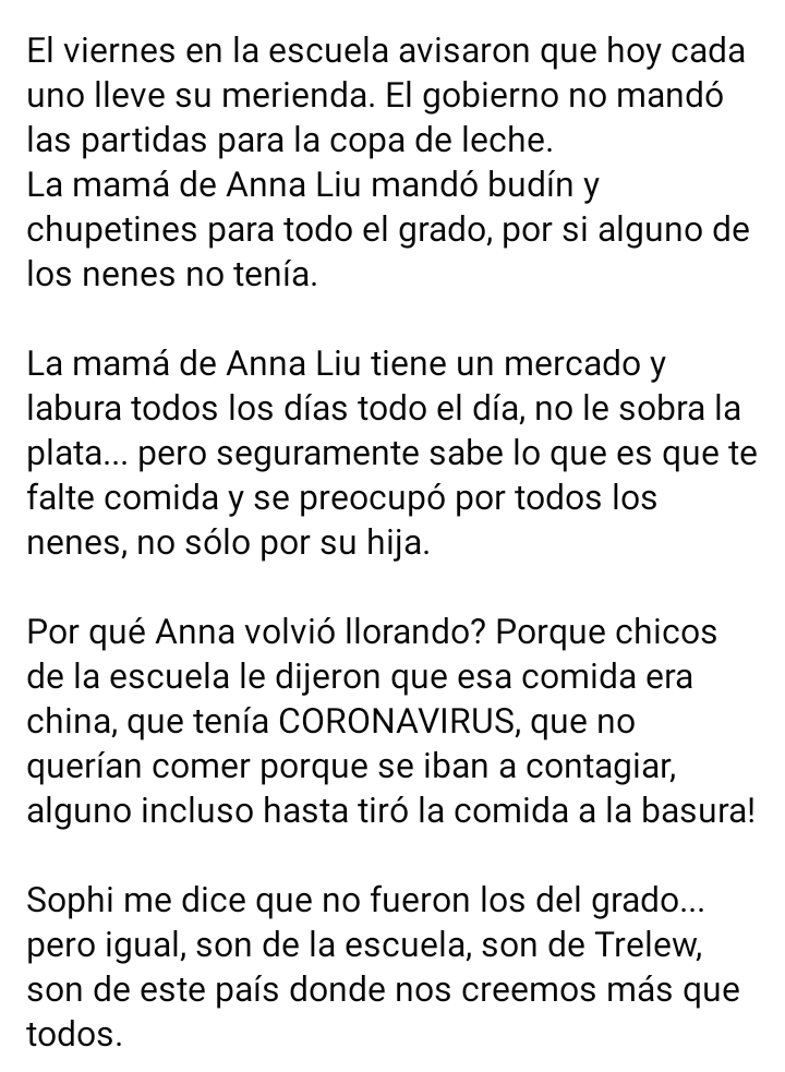 MaruOrtizTw's tweet photo. Y pasa. En #Trelew también.
... Lean la historia que publicó Natalia en face...
Hablen con sus hijos, expliquen, den el ejemplo ‼️ https://t.co/EOEXsgz2nS