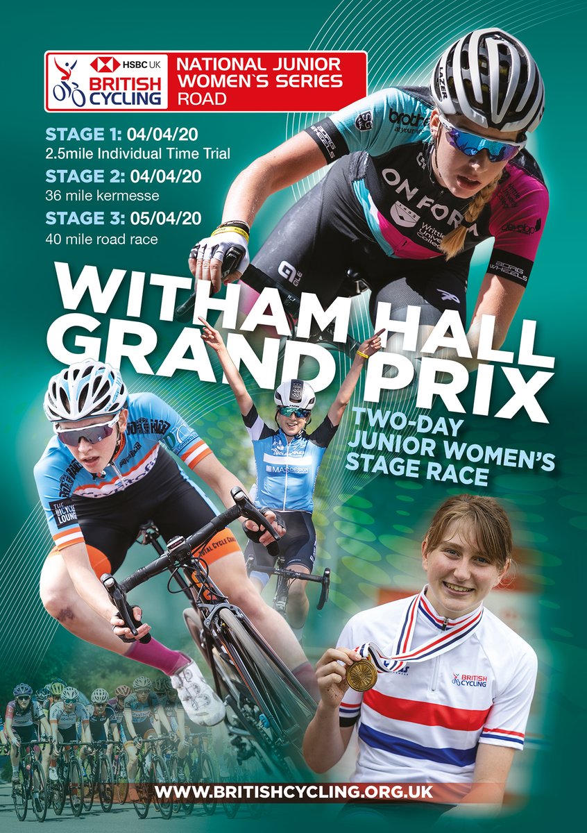 huw_williams1's tweet photo. Update on entries for Junior Women's Road Series Round 1 #WithamHallGP - three more from @RacesceneFDA takes numbers up to 48! Entries here: https://t.co/LwIsA6j1yg https://t.co/WVnr8xUDVj