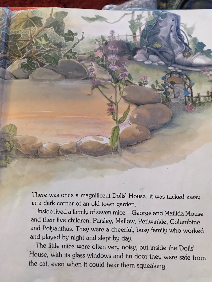 dhurly87's tweet photo. @foundmelthamce There are lots of books thatmade Mrs D a #childofbooks but the George and Matilda mouse stories were one of the first books I had read to me when I was a little girl. I knew all the names of all the mice and loved looking at the gorgeous pictures 🐭🌸 https://t.co/eAJ7SqlNHw