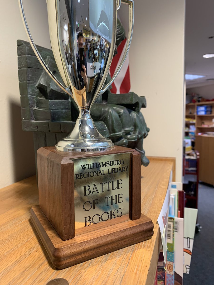 JRESMediaCenter's tweet photo. Tonight’s the night! Our team of 6 heads to the @WRLibrary tonight to compete for the Battle of the Books championship. https://t.co/qhyEVqheiI