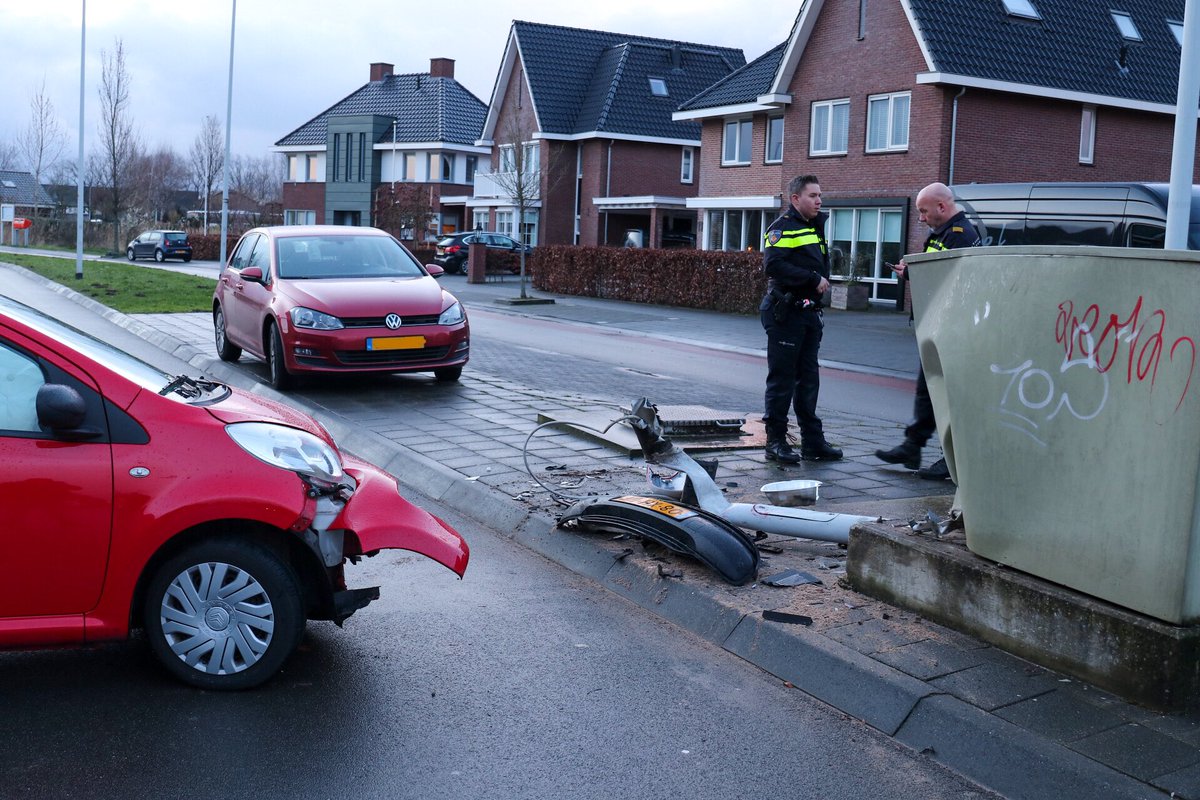 Melding ongeval Vellerselaan Barneveld