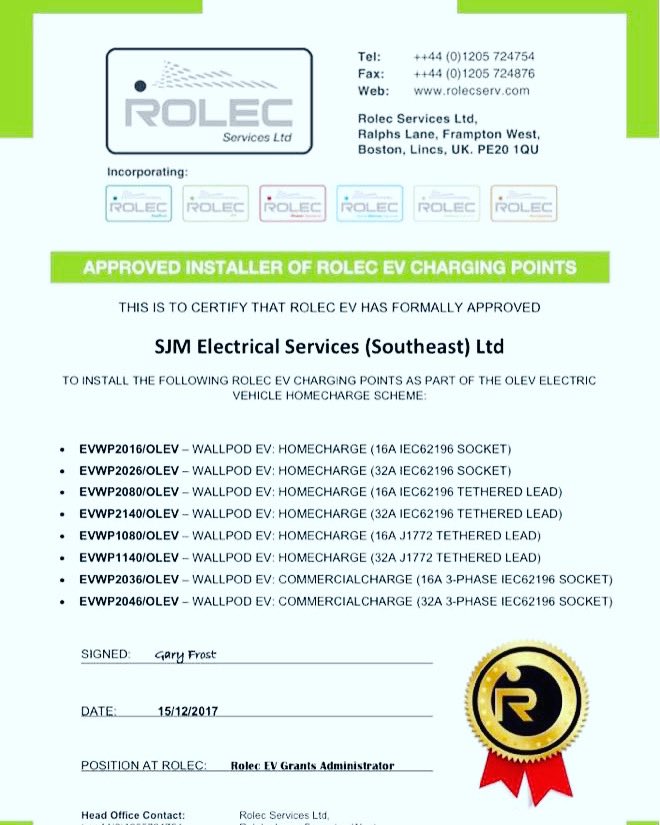 We have been receiving lots of enquires about electric vehicle car charging by points 🚘 🔌 
#rolec #sustainability #ecofriendly #energysaving 
#approvedcontractor #workplace #homes #CHAS #worthingelectricians #localelectricians #sparkys #worthing #localbusiness #ECA #NICEIC