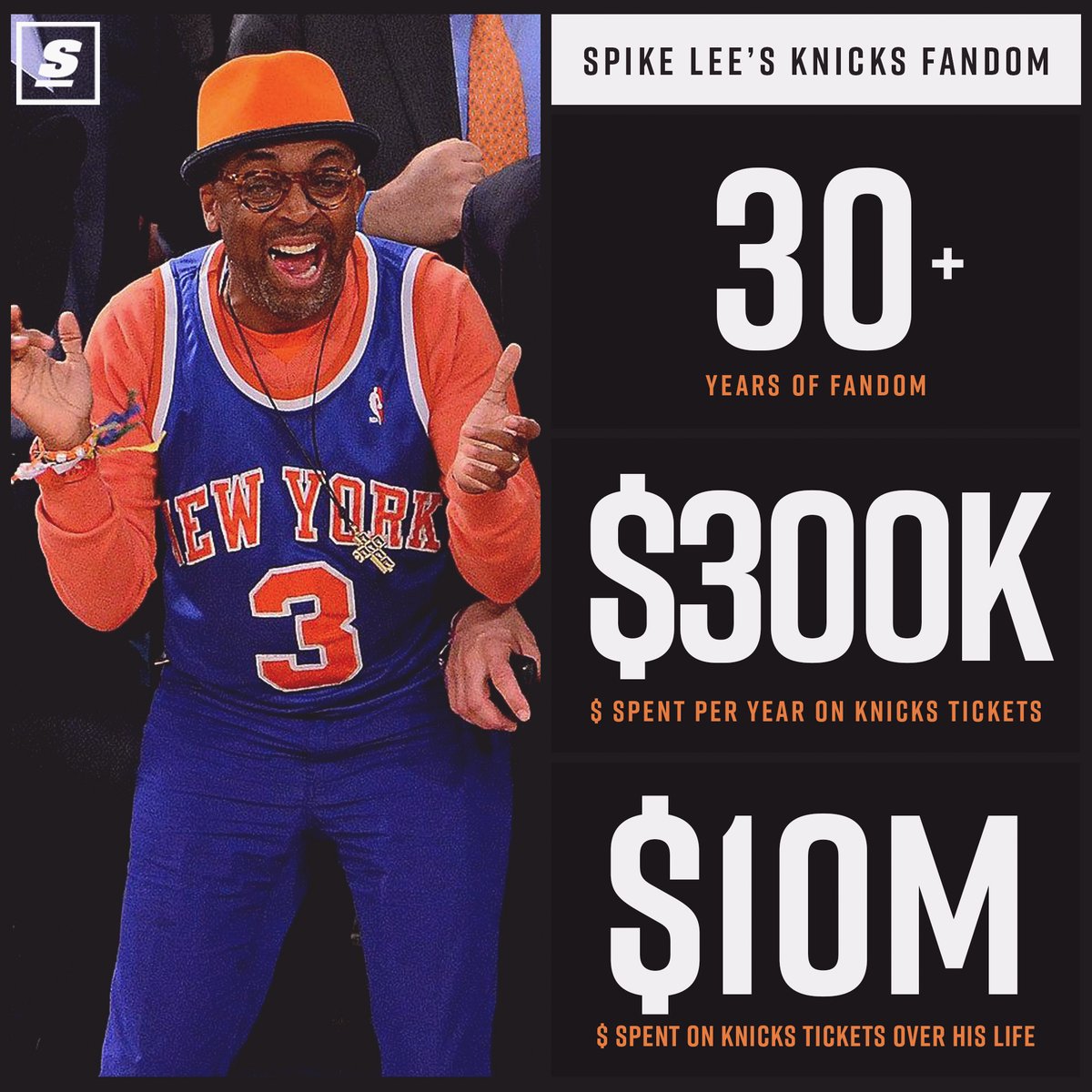 Spike Lee Wore $5,000 Louis Vuitton Suit For New York Knicks Season Opener  Against Boston Celtics