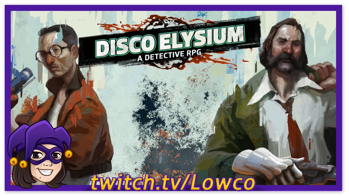 [LIVE] Taking our first ever look at Disco Elysium today! Finally seeing what the hype is all about :D

twitch.tv/Lowco