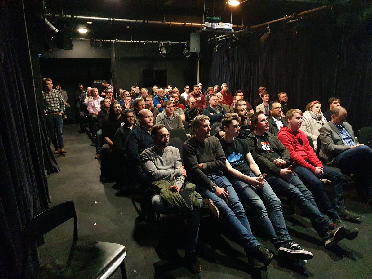 Great turnout at the Capgemini sponsored Birmingham digital and devops meetup tonight. #Birmingham <a href="/CapgeminiUK/">CapgeminiUK</a>