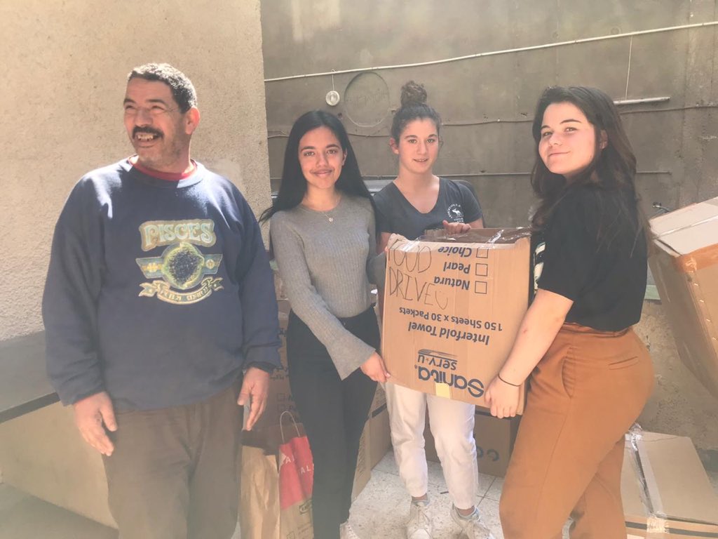 smbelal's tweet photo. Our Y12 students delivering food to Sister Mary’s orphanage this afternoon. Another CAS project done and dusted! @NcbisSecondary https://t.co/cj9GHxoa0r