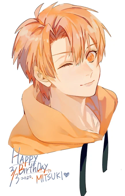 遅れてすみません、三月さんお誕生日おめでとう～～?これからもあなたの世界一元気な笑顔を応援します!

#和泉三月生誕祭2020 
#アイナナ 