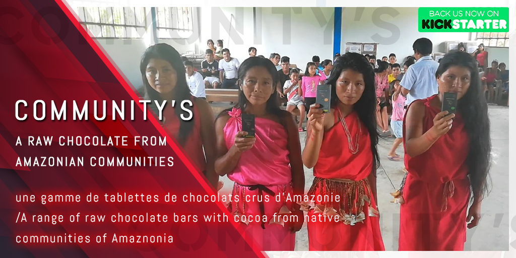 Community's : a raw chocolate from amazonian communities kck.st/32mAOto #kickstarter  #crowdfunding #crowdfund #food #foodies #rawcocoa 
#francefood #impactfood #chocolate #chocolatebar  #rawchocolate #cocoachocolate #chocolatelover  #ilovechocolate #morechocolate