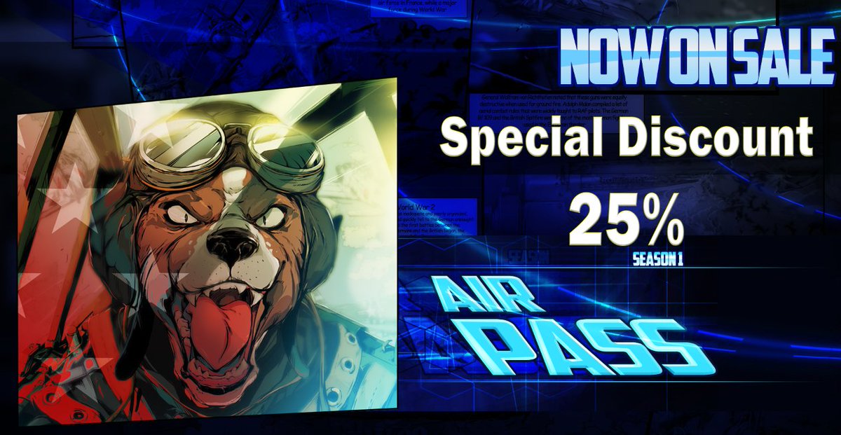 DogfighterWW2's tweet photo. We are having an event to celebrate the launch of DOGFIGHTER -WW2!! Twitter Follow Event! Get into the game for the event! Earn PSN Gift Cards and In-Game EXP! For detail information, please check the images!
#DFWW2 #DOGFIGHTERWW2 https://t.co/8f7trdS8gG