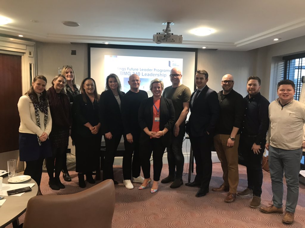 NikkiMcQuillan's tweet photo. Insightful leadership lessons from the inspirational Claire Colvin Talent Director, Founder &amp; Author to @HastingsHotels emerging strategic leaders on the #UUBSHTM Future Leaders Programme @UlsterBizSchool @UnaMMB @mairead_mcentee https://t.co/OqS7Oli748