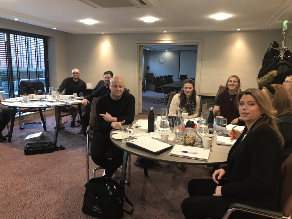NikkiMcQuillan's tweet photo. Insightful leadership lessons from the inspirational Claire Colvin Talent Director, Founder &amp; Author to @HastingsHotels emerging strategic leaders on the #UUBSHTM Future Leaders Programme @UlsterBizSchool @UnaMMB @mairead_mcentee https://t.co/OqS7Oli748