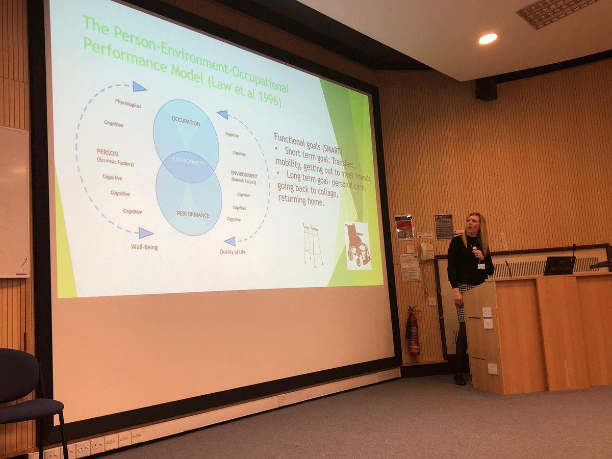 HarriesHels's tweet photo. Today's goal- Giving back to where it all started! 💚 Fab day presenting to the 1st year BSC Occupational Therapy students @CardiffOt @cardiffuni Thanks for the opportunity @LaraCowpe #trainingthefutureworkforce @HywelDdaHB @CUHealthSci @CarolAnneDavie4 https://t.co/rXdEAzsykc