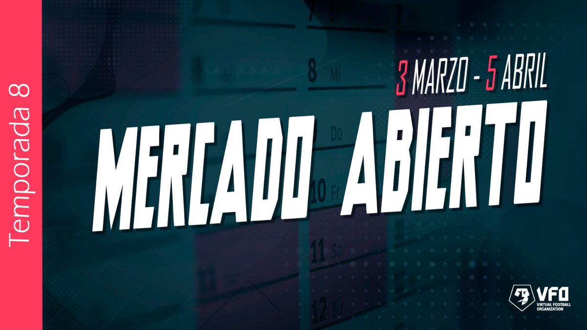 📢 Los equipos nuevos que quieran disputar nuestra competición deben solicitar su activación en la siguiente dirección de correo electrónico:

🔗info@vfospain.com

En el mensaje debe hacerse saber nombre de equipo y plataforma.