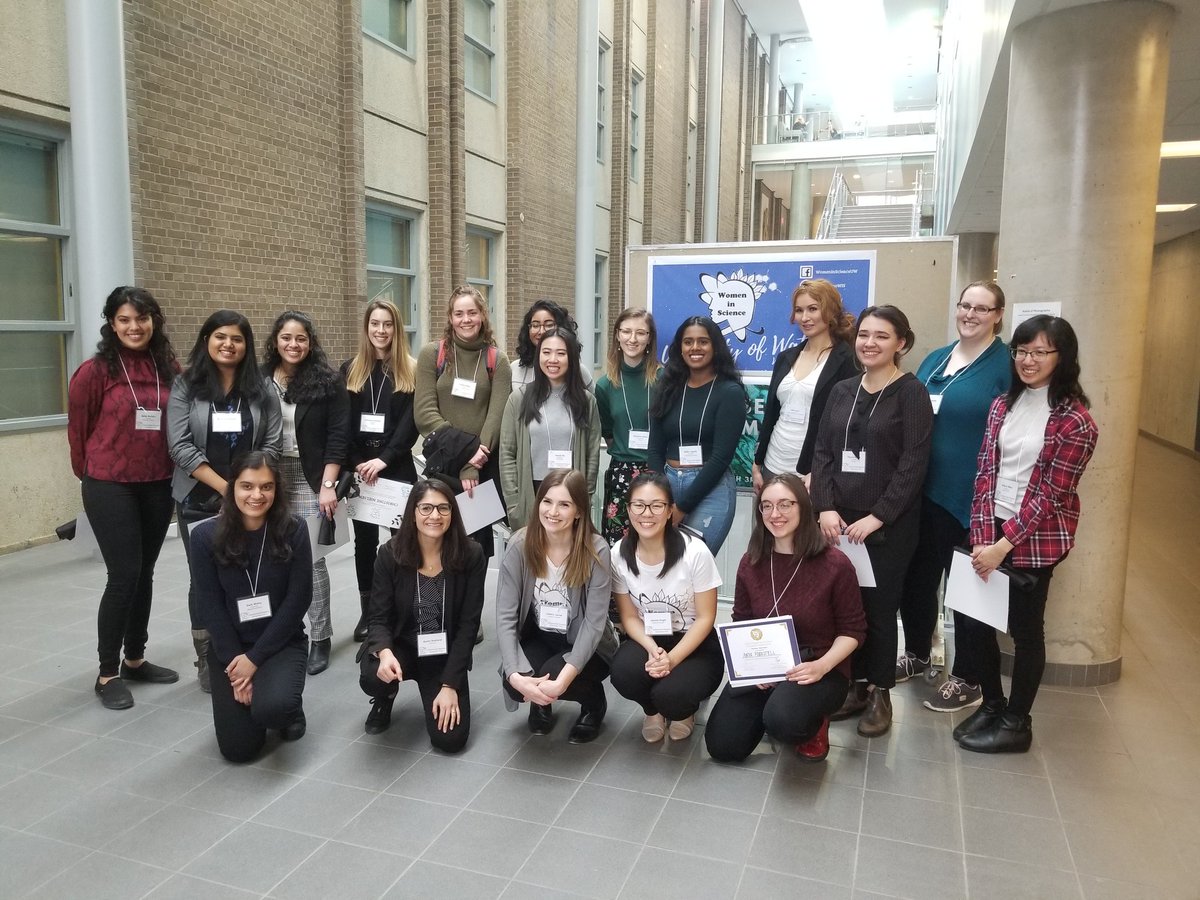 Thank you, UW Women in Science organizers, for putting on a successful Undergraduate Research Symposium, offering talented women an opportunity to showcase their research in a supportive space.  Well done, participants!