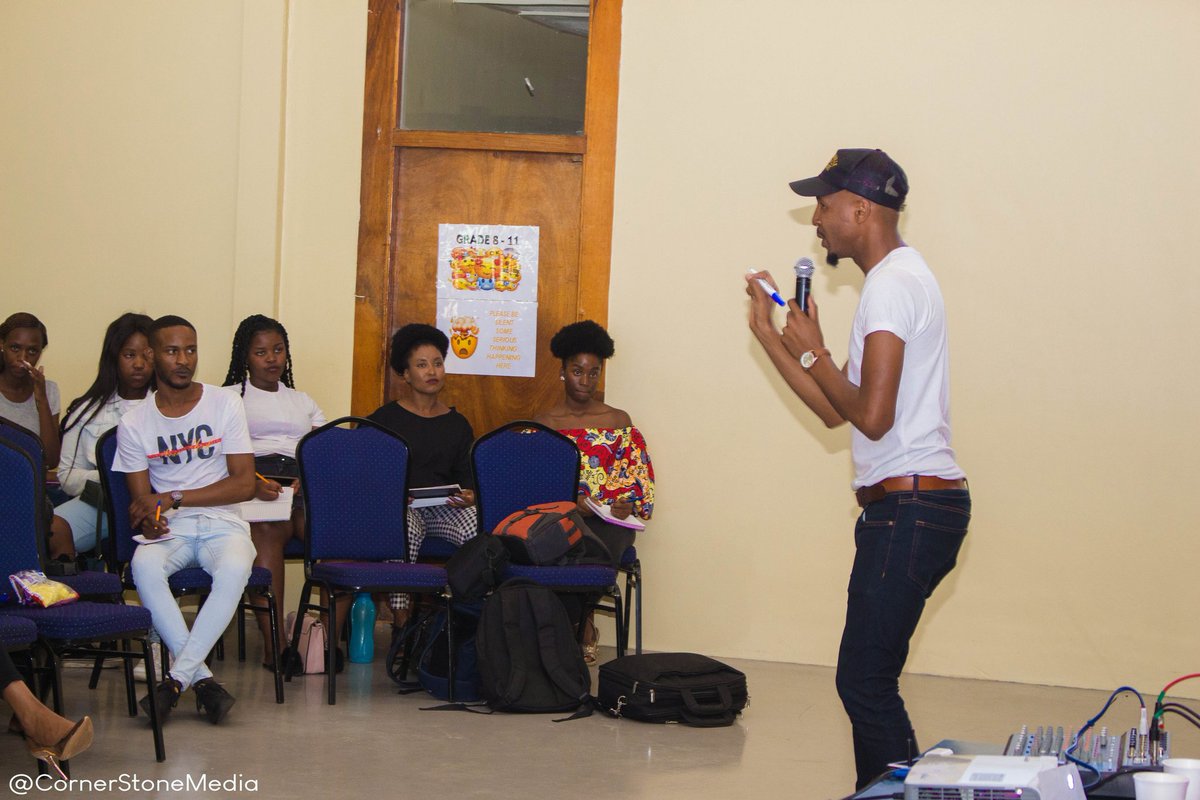 collabgensa's tweet photo. #DelayedPost @NehemiahTjatji pushing the limits as he was facilitating a session on tv Presenting and exploring your creativity.

#MpumalangaEntertainmentTakeOver2020 https://t.co/9geah82Gtw