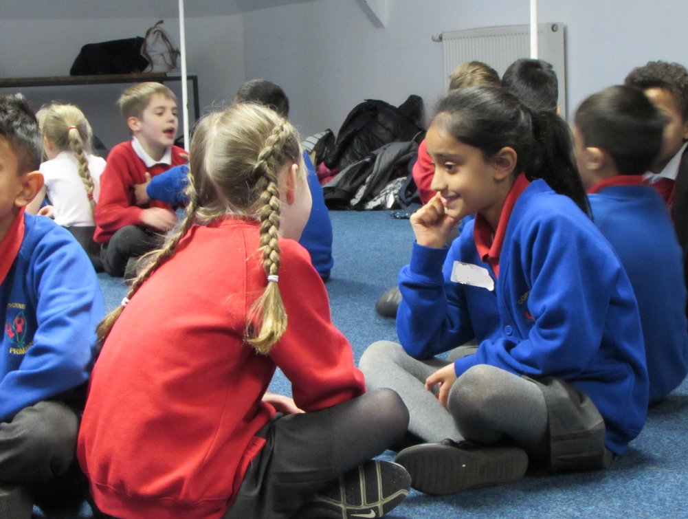 CopthorneSch's tweet photo. Making new friends #OurBradford #LinkingProject #WeExceed https://t.co/EeFB4s6kS7