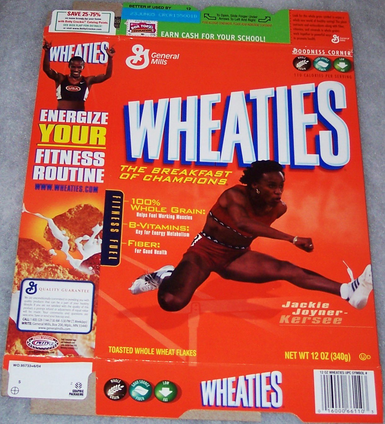 2004 Jackie Joyner-Kersee box. Happy Birthday wishes go out to the Olympic Gold Medalist today! 