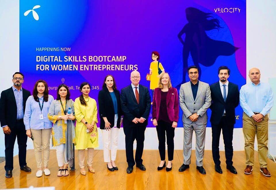 SardarAbubakr's tweet photo. We are excited to be part of the inspirational journey of 1,000+ talented women entrepreneurs over the next several months through our digital skills up-skilling bootcamp in collaboration with @Facebook and @WorldBankSAsia @telenorpakistan #Shemeansbusiness #GLWE #Velocity https://t.co/PGqtder79K