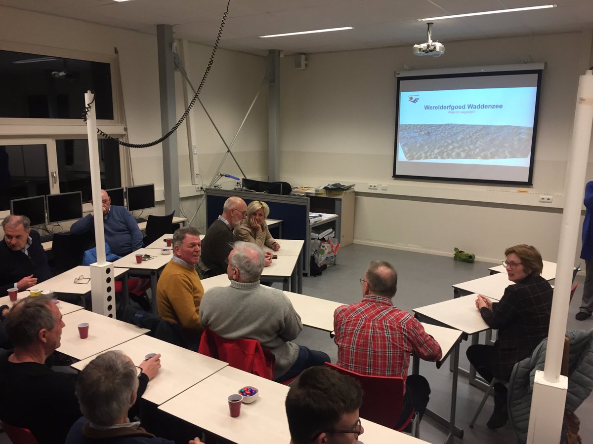 Volle bak Jonge Seunen voor verhaal Werelderfgoed Waddenzee ⁦<a href="/waddentweets/">Waddenvereniging</a>⁩