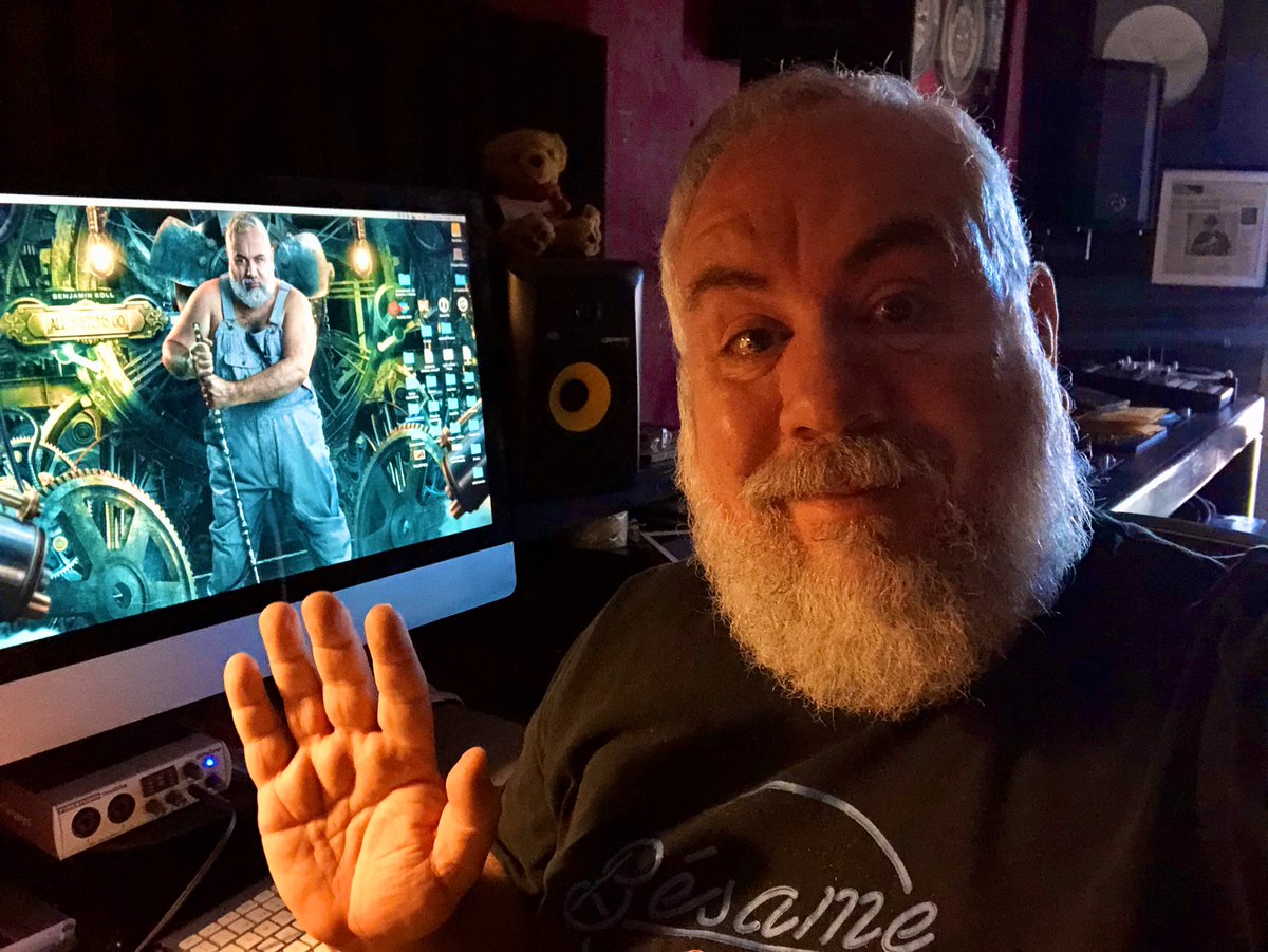 BenjaminKoll's tweet photo. Greetings from the studio! Today is video day. Until the 1st music vids arrive we will be releasing some lyric videos + stuff. Thank you so much for your raving welcome to #AllSystemsGo it means a lot ❤️
#newalbum #newmusicalert #limitededitioncd #musicbybears #indie #underground https://t.co/mhovOmiNWF