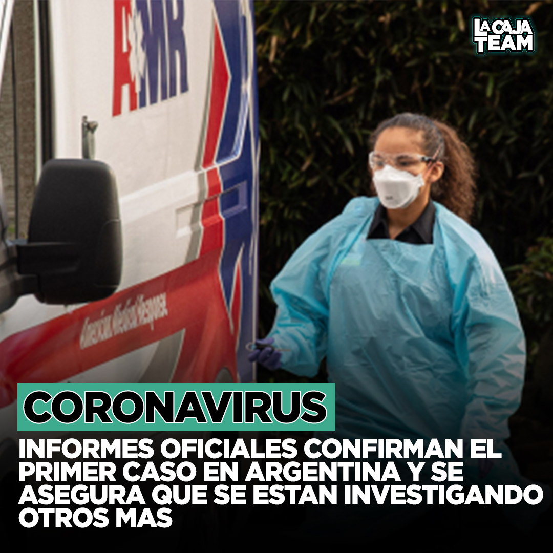 BoxNoticias's tweet photo. 🚨🚨🚨ALERTA MI GENTE DE ARGENTINA🚨🚨🚨 Se detecta el primer caso de #Coronavirus en ese pais https://t.co/5QmzRc6H5D