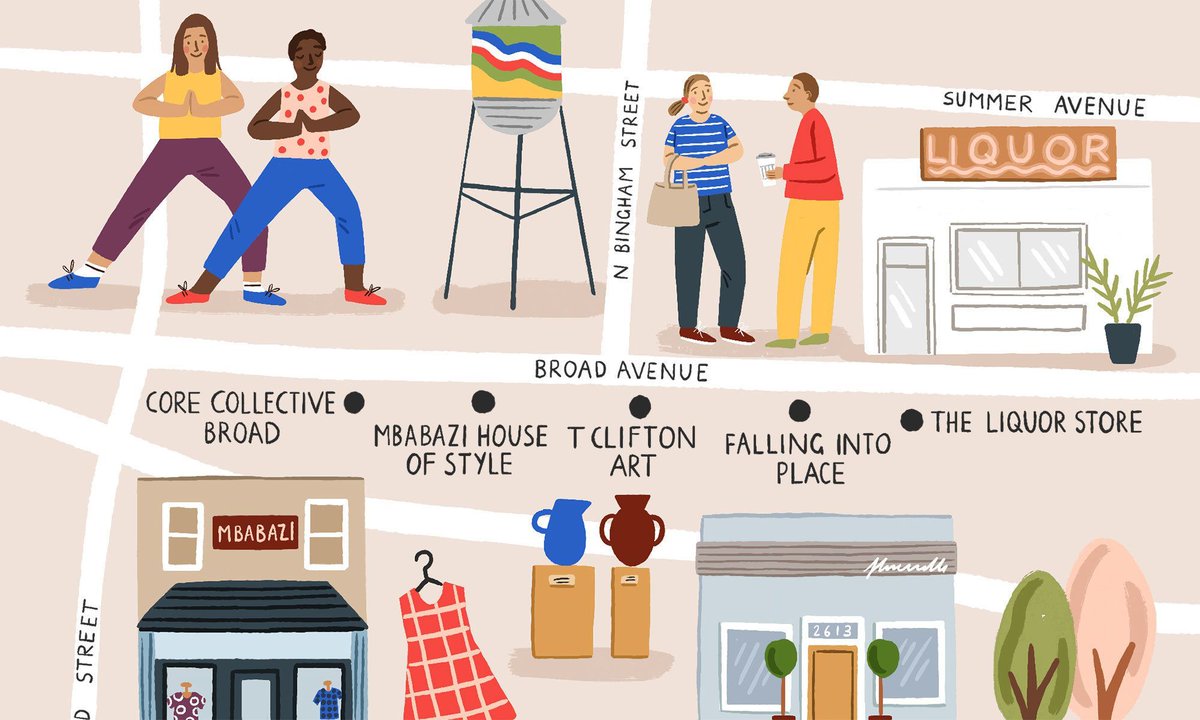 An inspiring bit about Broad Avenue's rebirth and those behind it from AmericanWay Magazine buff.ly/32KVsDS #memphis #econdev  <a href="/broadavearts/">Broad Ave District</a>