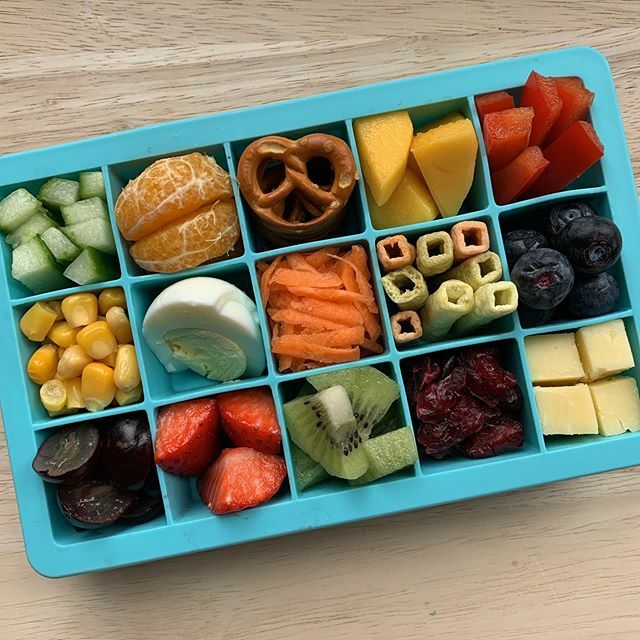 Lunch rut combined with a fussy toddler can only mean one thing - an ice cube tray meal! 🌈⁣
⁣
This is always a winner for us. She doesn’t normally eat everything on offer but it’s a chance to offer foods in a non threatening way.⁣
⁣
On offer toda… ift.tt/2TCt8Px