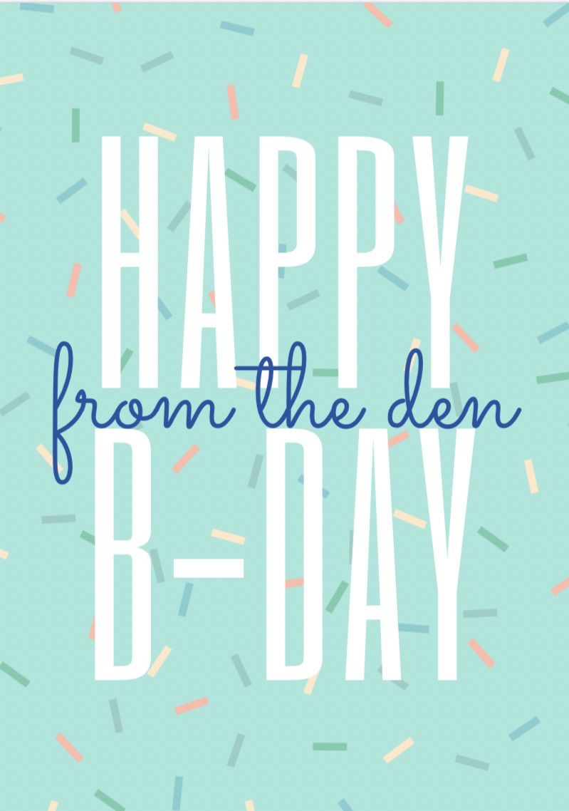 Exciting news! The Den is now offering birthday rewards! Make sure to sign up for emails next time you stop by The Den so you don’t miss out on this amazing offer!