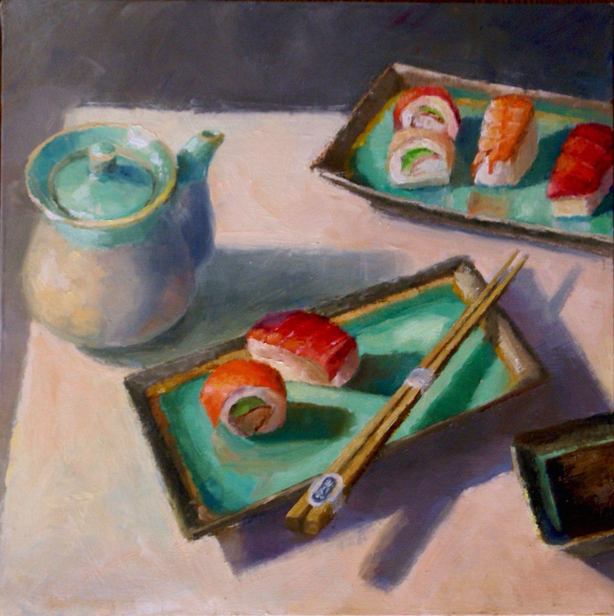 March 6 - 28. New Paintings ~ Rosemary Castiglioni, Jim Gears, Kim Hoechst