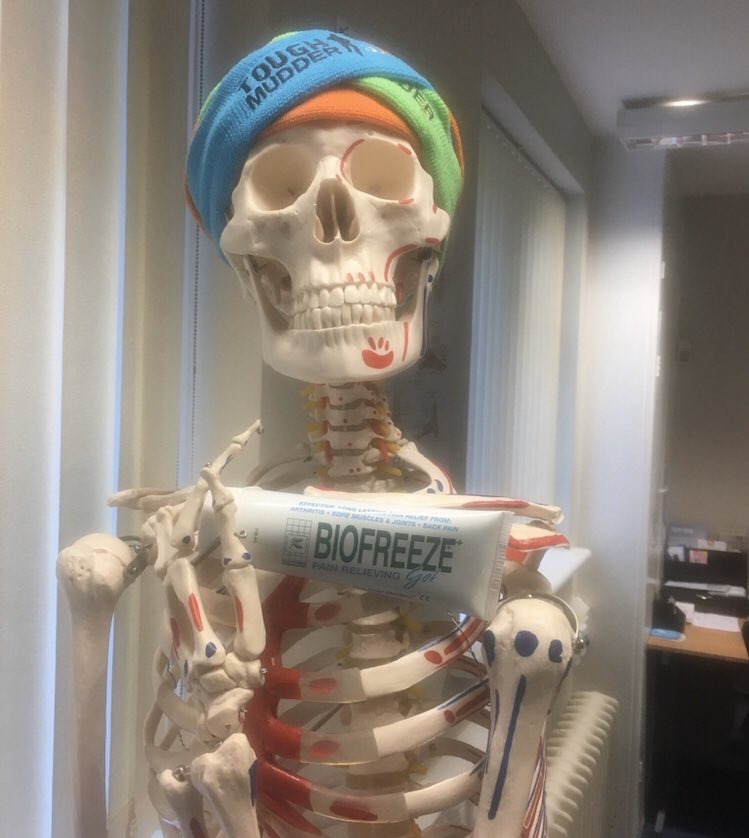 OsteoColchester's tweet image. Gentle reminder ahead of the @ColHalfMarathon 😉 #biofreeze