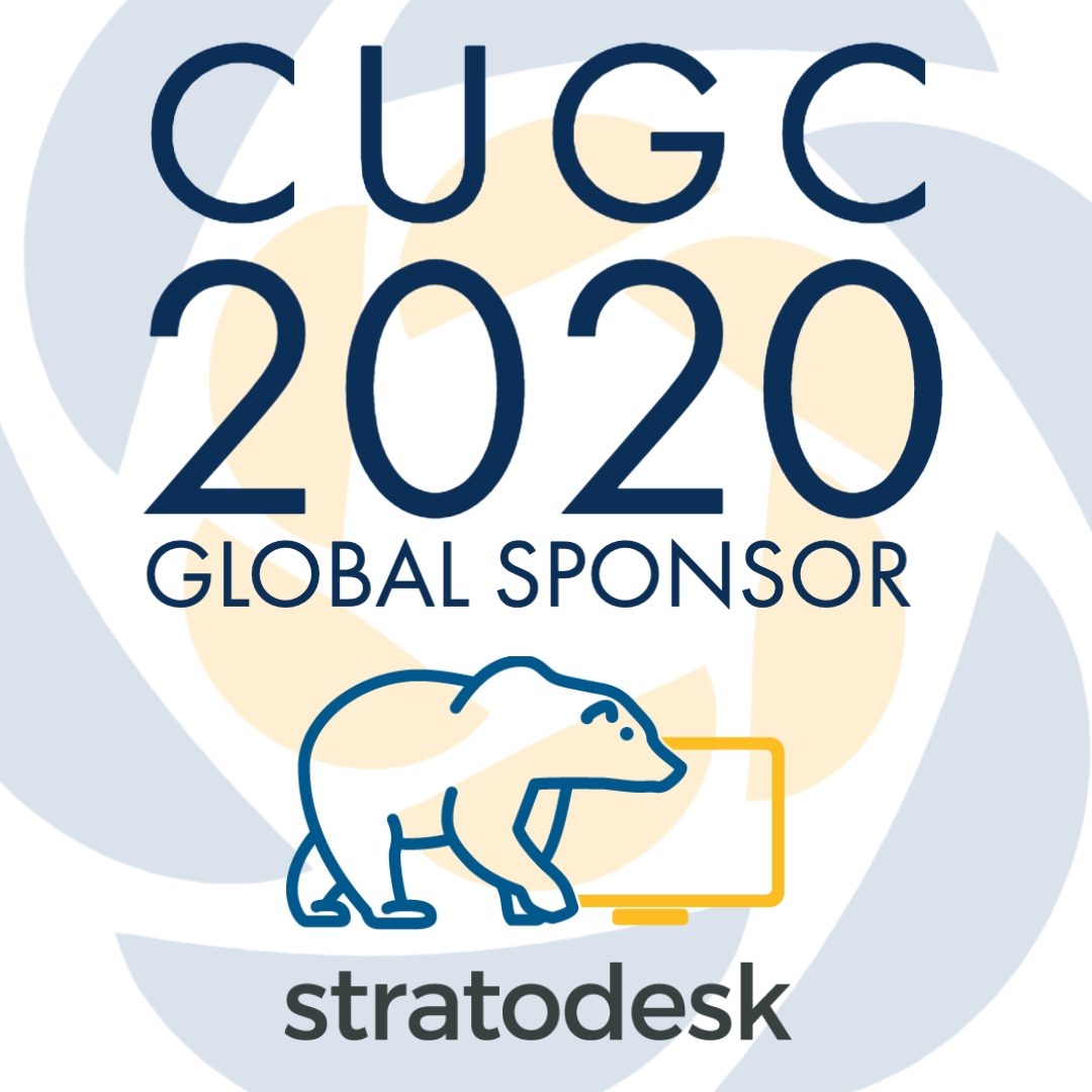 Look who else has signed on as a 2020 #myCUGC Global Sponsor: <a href="/stratodesk/">Stratodesk</a>! They'll also be at our upcoming #GreatPlainsXL and #SouthwestXL events. Will you? bit.ly/2K3xATP