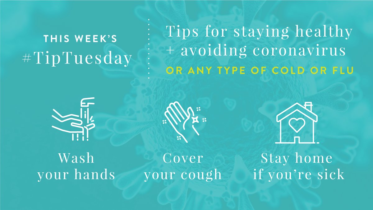 KansasCity's tweet photo. Three #tips for staying healthy and avoiding #coronavirus, or any type of cold and #flu. 

For updated information about the disease and how to stay healthy, please visit https://t.co/JyIIAFGEof.

#TipTuesday #KCMO #KansasCity #Missouri https://t.co/51IZFaUTtf