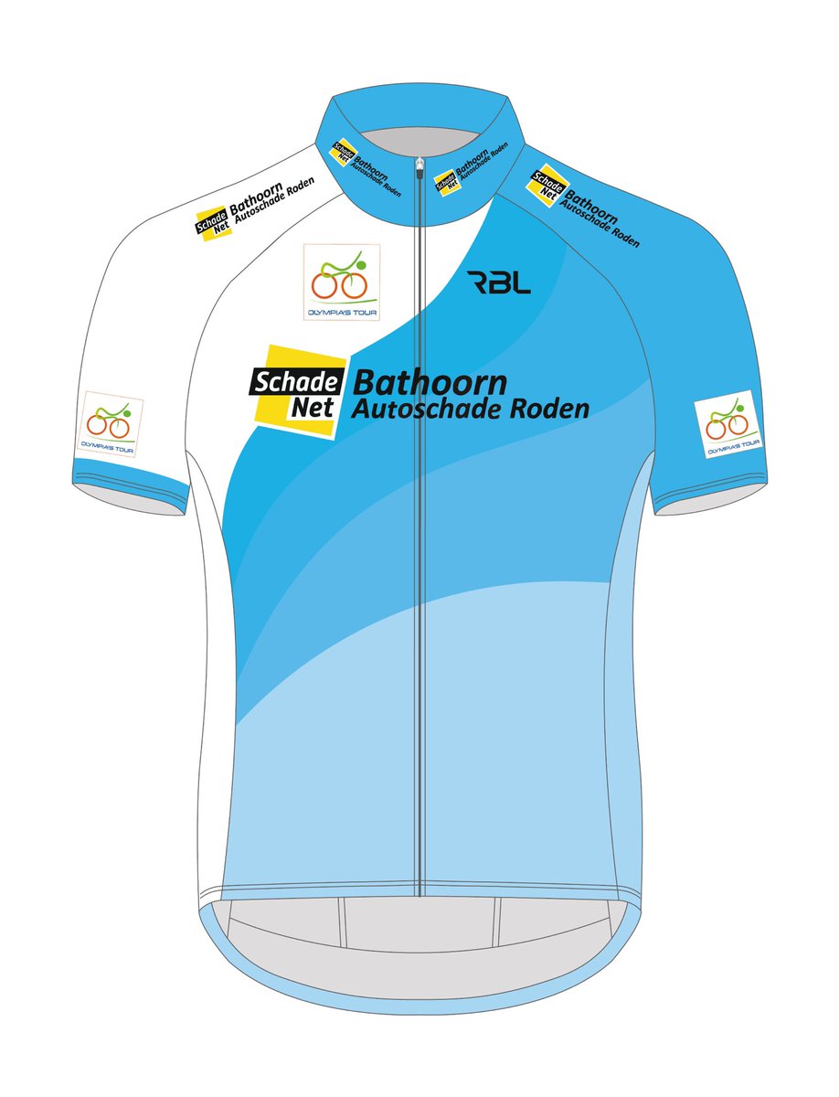 🚴‍♂️De blauwe trui voor de beste clubrenner wordt inmiddels traditioneel aangeboden <a href="/SchadeBathoorn/">Schadenet Bathoorn</a> uit Roden. #OT2020