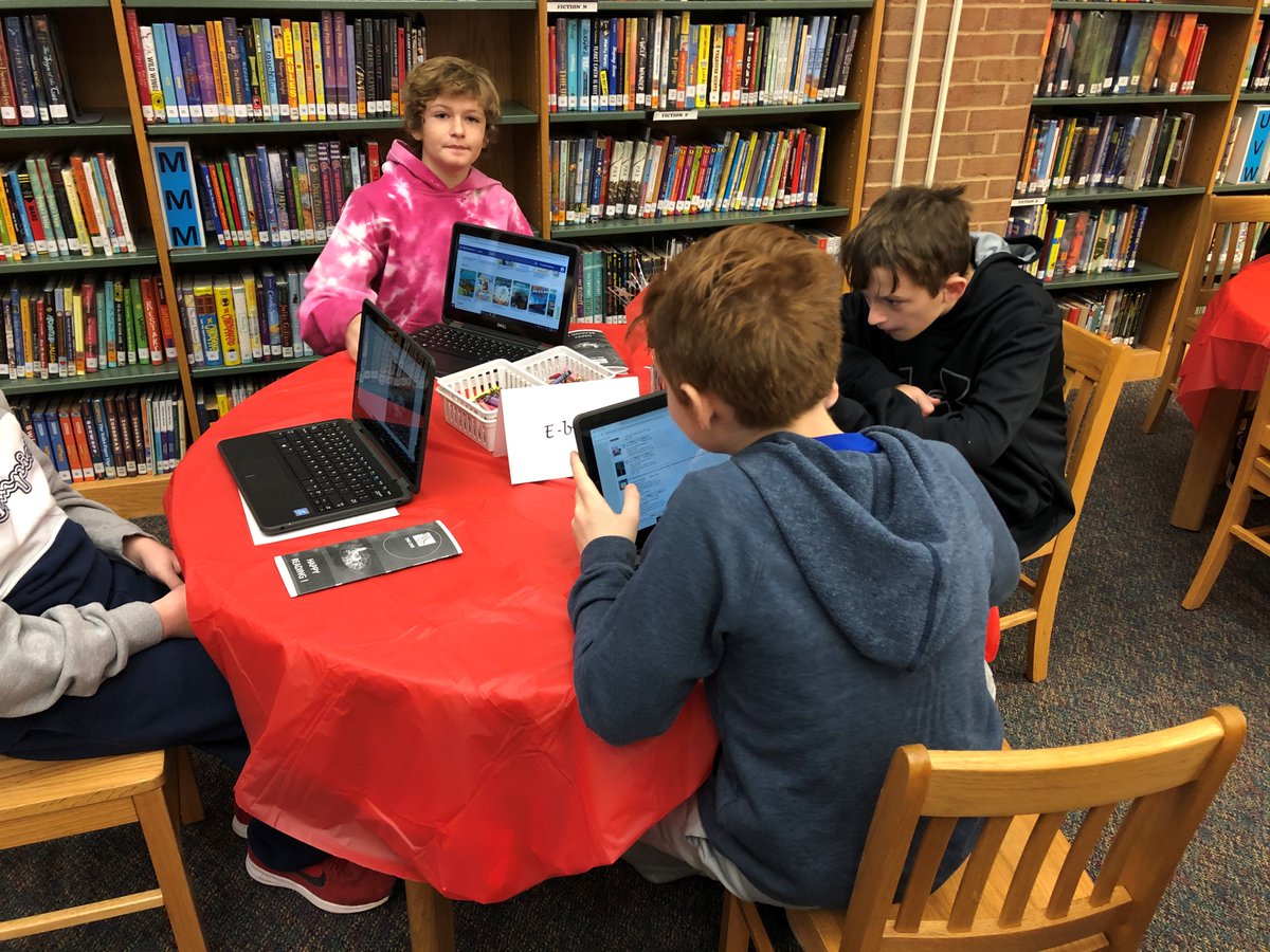 Eldersburg Elementary Library tweet media