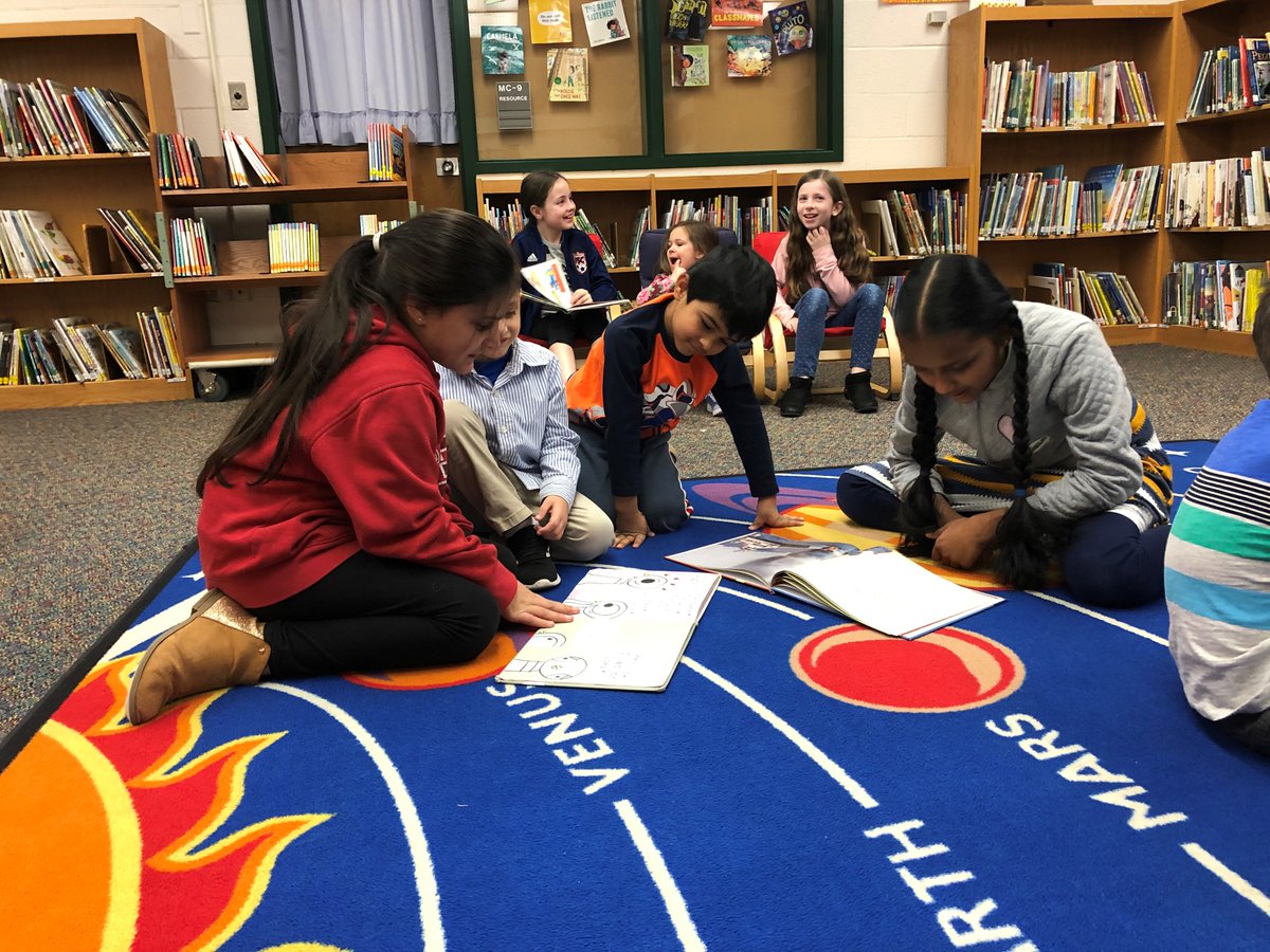 Eldersburg Elementary Library tweet media
