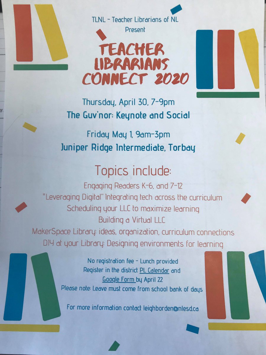 Coming up in May be sure to register.